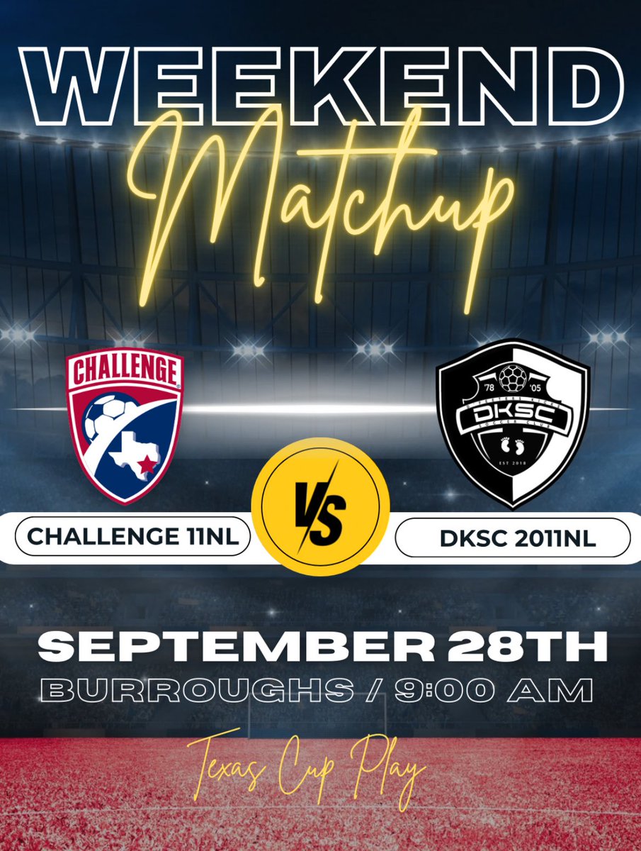 Stage is set 🎬🎥 

<a href="/ChallengeSoccer/">Challenge Soccer Club</a> 
<a href="/PrepSoccer/">Prep Soccer ⚽️</a> 
<a href="/TopDrawerSoccer/">TopDrawerSoccer</a> 
<a href="/ECNLgirls/">ECNL Girls</a>