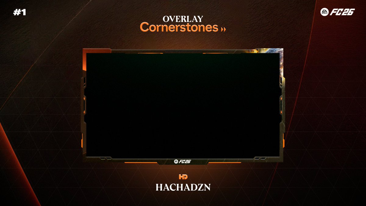 🚨 ¡Llegó la promo Cornerstones en #FC26! 🚨

Para celebrarlo, estoy regalando un Overlay exclusivo inspirado en la promo para que lo uses en tus directos 🔥

👉 Dame follow + like a este tweet y te lo mando por DM.

No te quedes afuera, que ya está disponible ⏳⚽