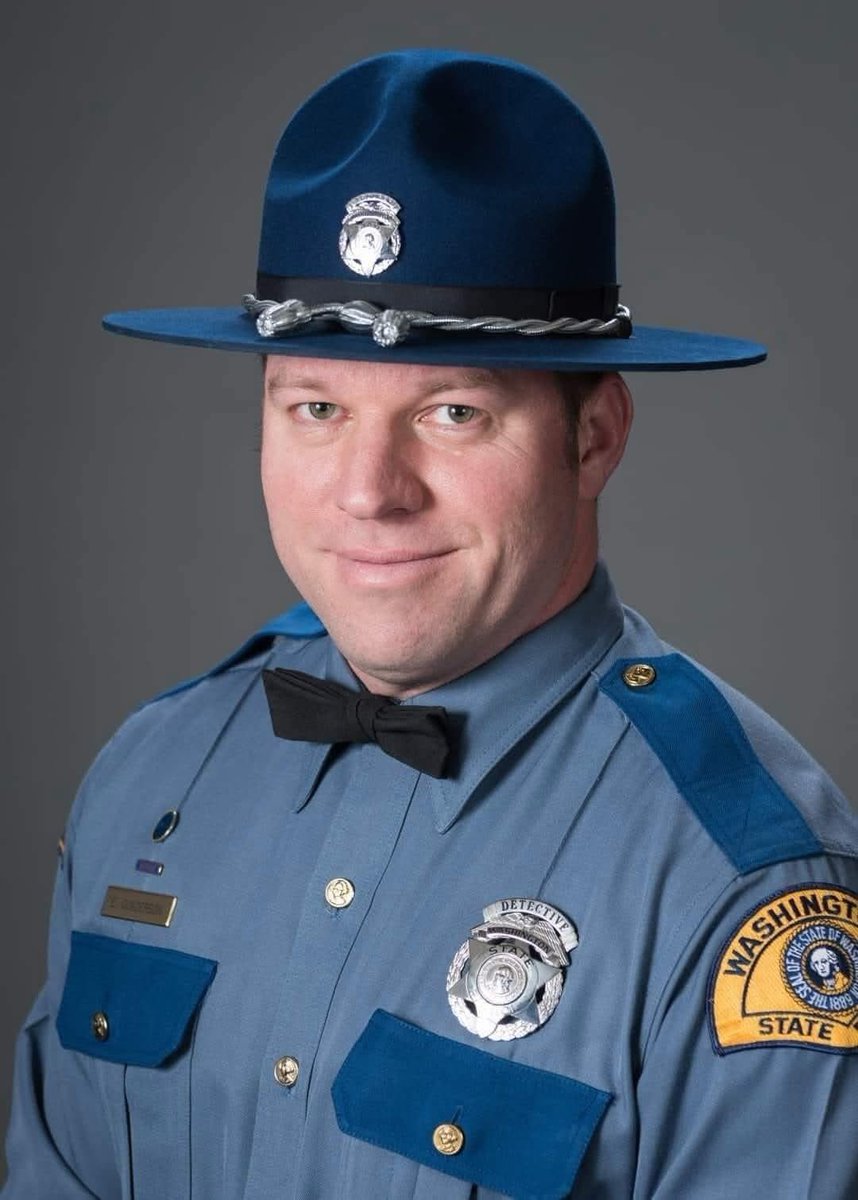 Today we remember Detective Eric Gunderson.

He traveled throughout the country representing the WSP as the premier agency in the world for UAV usage. Unfortunately, he contracted COVID while on one of these trips. He died on Sept. 26, 2021, after a courageous battle with COVID.