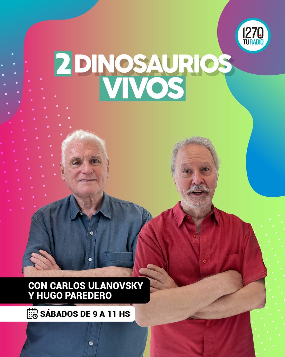 Las primaveras ya no son lo eran, nosotros sí. Sab 27 c/<a href="/CarlosUlanovsky/">Carlos Ulanovsky</a>: Dolores Solá-Acho Estol,La Chicana cumple 30 años y lo festeja present disco, el nº 12; gran escritora peruana <a href="/gabrielawiener/">Gabriela Wiener 🇵🇸</a> <a href="/ComunidadOrsai/">Orsai</a>/ Secretísimos c/Ana María Picchio, y qué camarín de Fabián Vena