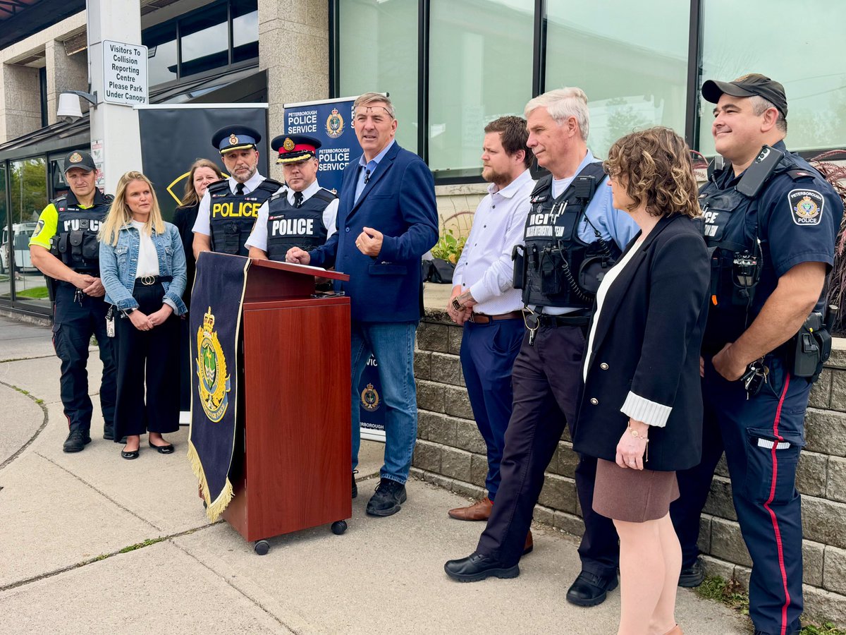 .<a href="/ONgov/">Ontario Government</a> has announced a $186,860 investment over 2 years to the Peterborough County OPP to support the mobile crisis response team expansion.

This helps police work with trained crisis workers to provide specialized support with those experiencing a mental health-related crisis.