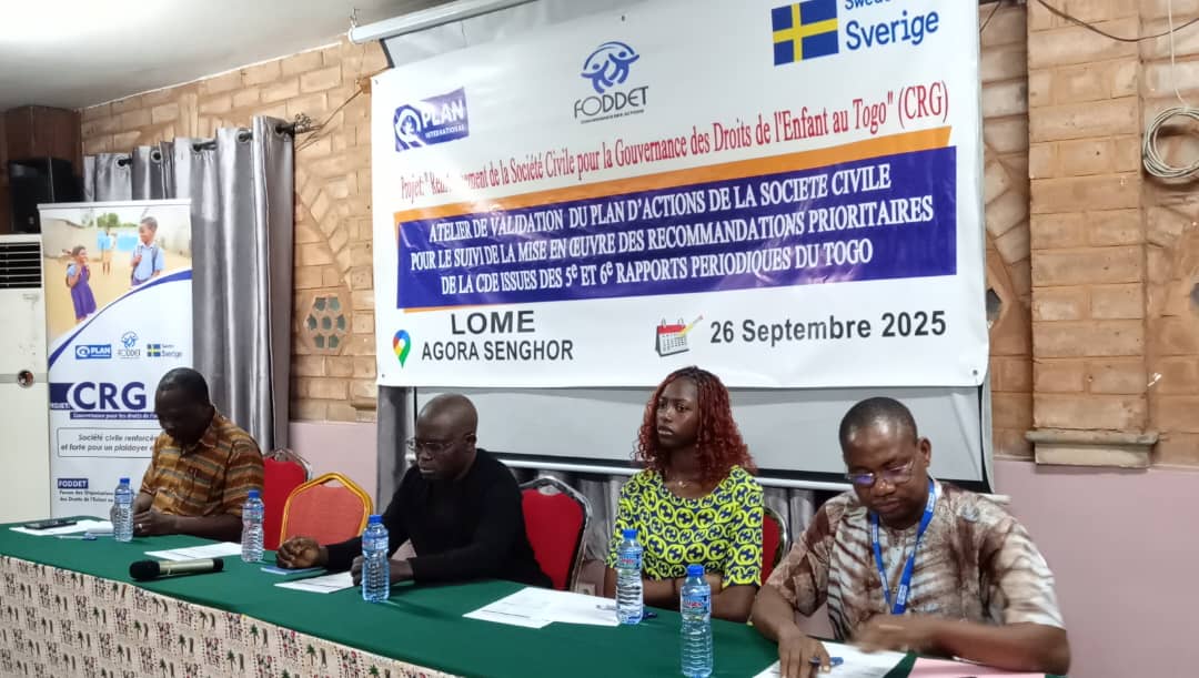 Plan International Togo tweet media