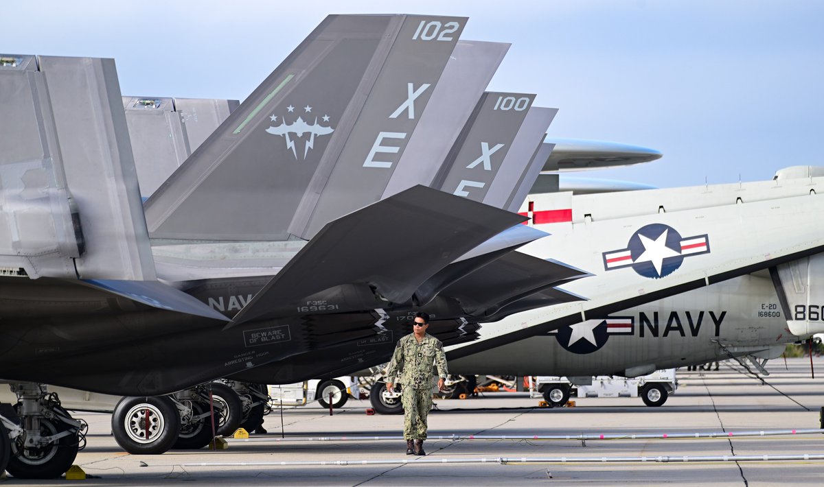 AirPowerNEW1's tweet image. ⚡️#F35C Gray Flag 2025 (📸US Navy)