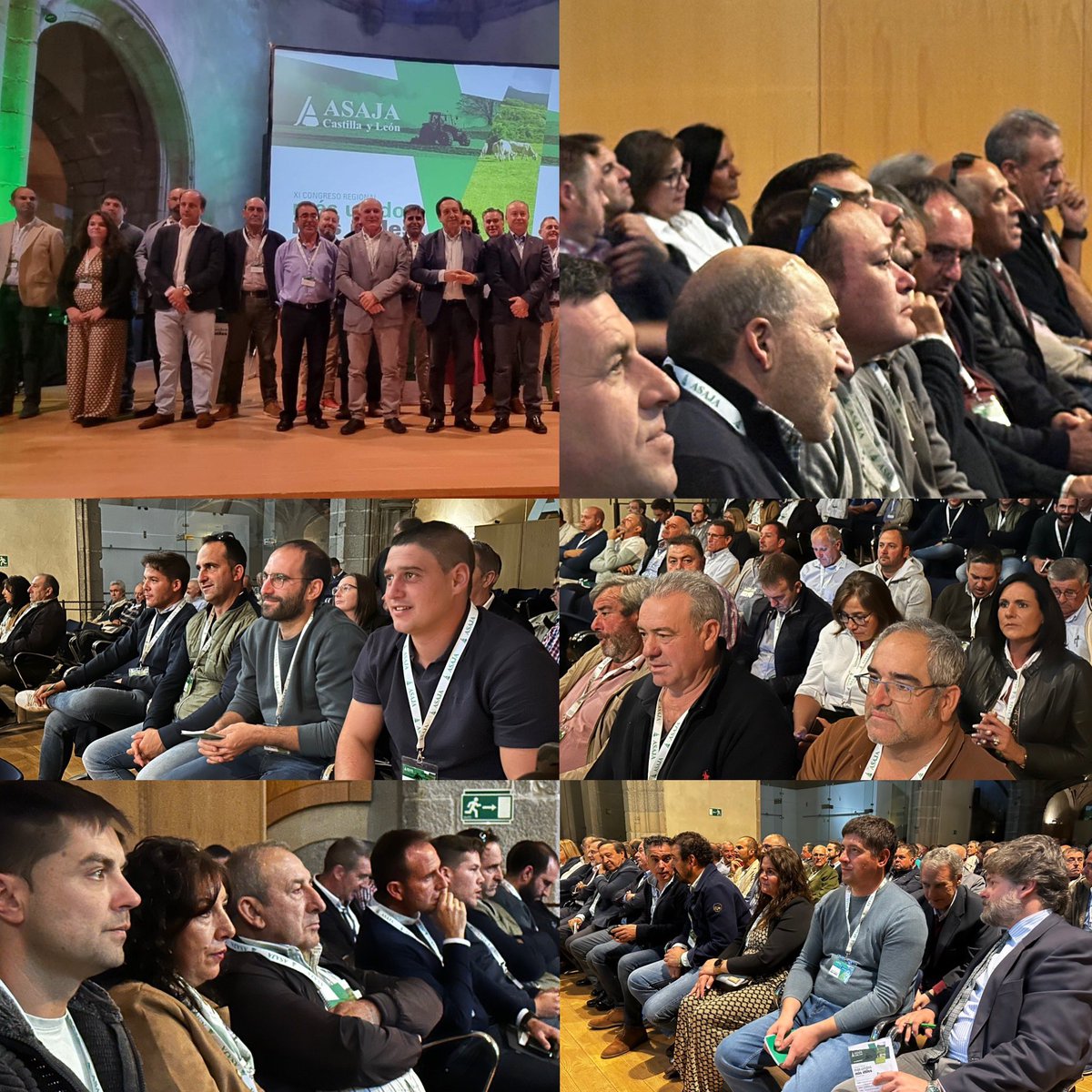 Hoy Congreso Regional de ASAJA CYL. Más unidos, más útiles. Salud y suerte para cumplir a la nueva Directiva.
