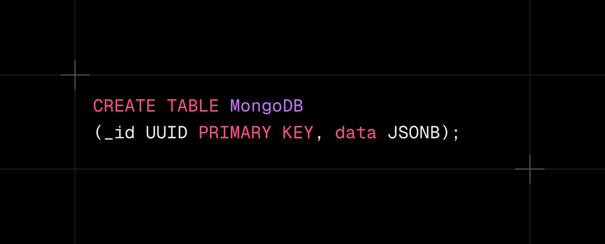 ImSh4yy's tweet image. PRO TIP: I was looking into MongoDB's source code and found a Postgres instance with this table.