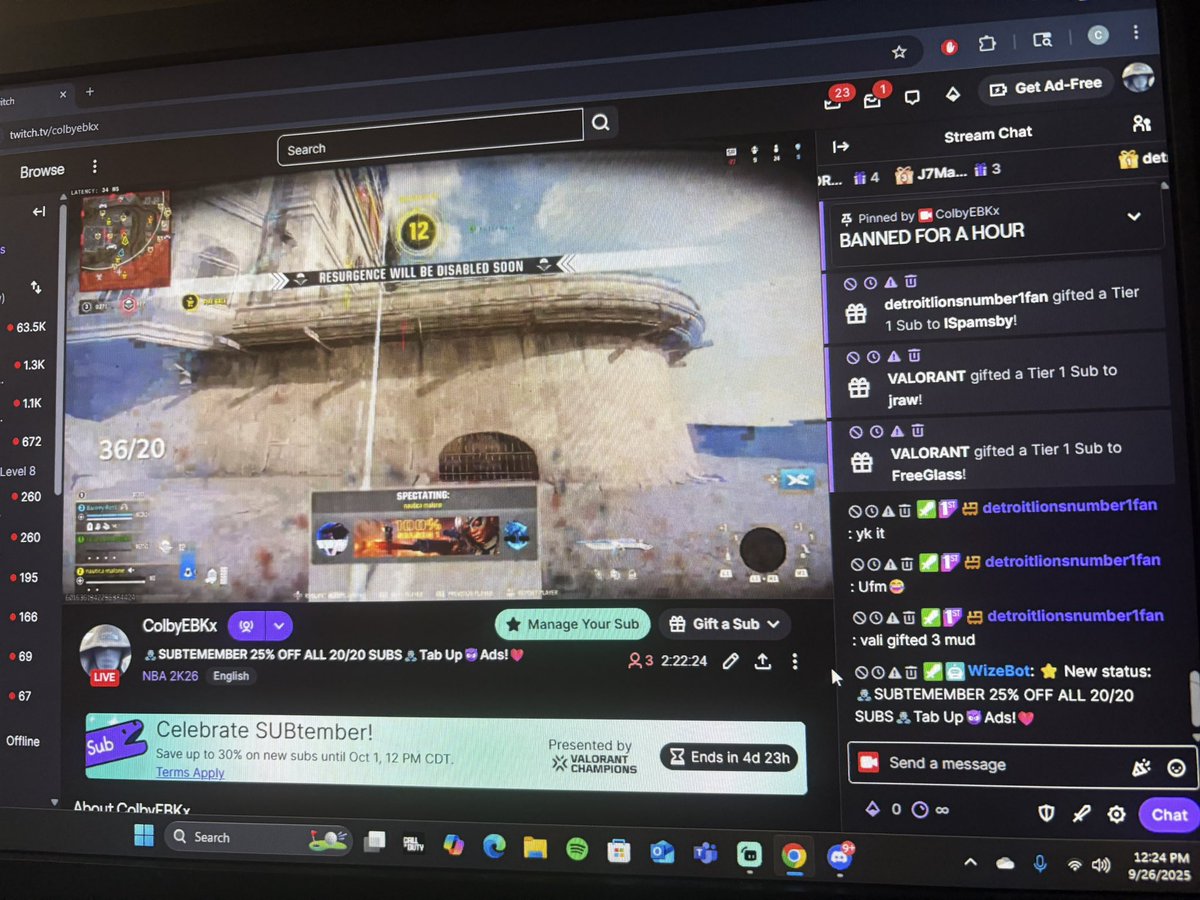 We Hit 36 Subs Thank You For The 16 SUBs  <a href="/Wrqfnnn/">𝓦𝓡𝓠💙</a>  Thanks For The 4 Subs <a href="/VALORANT/">VALORANT</a>