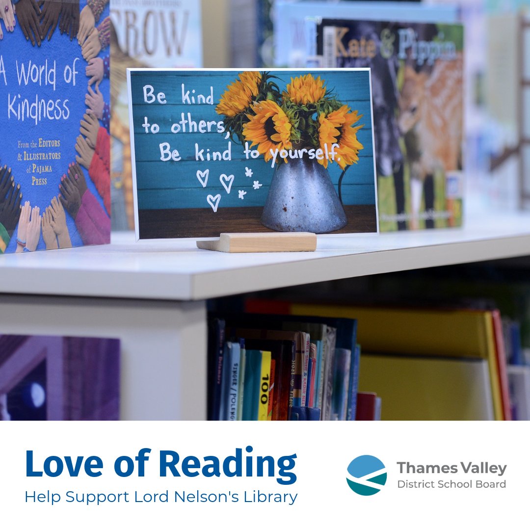 Lord Nelson Public School has been selected by <a href="/IndigoLOR/">Indigo Love of Reading Foundation</a> as part of their Love of Reading fundraiser! Funds raised will help fill the school’s library shelves with new books and inspire a love of reading in our students. …oloveofreadingfoundation.givecloud.co/fundraisers/lo…