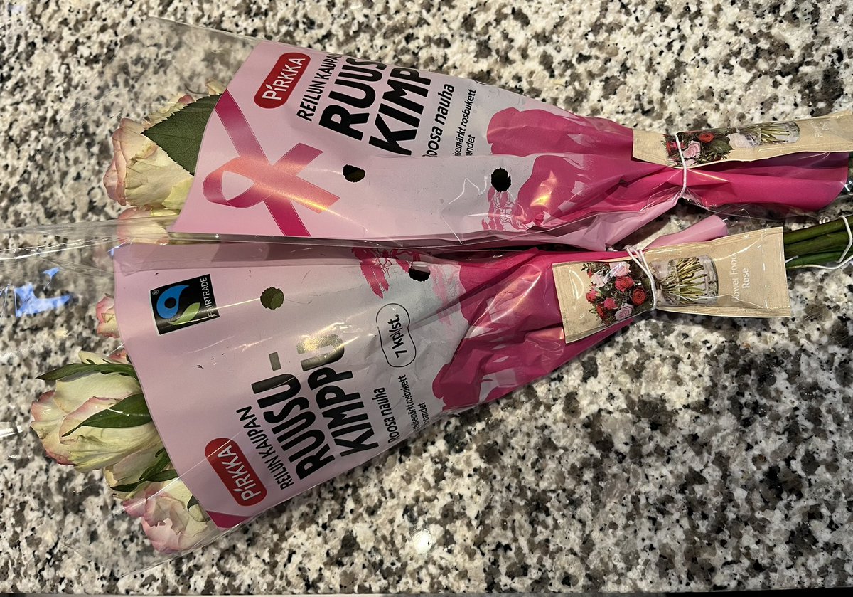 #Pirkka #Reilunkaupan #Roosanauha ruusut taas myynnissä #KCitymarket #CittariHoitaa