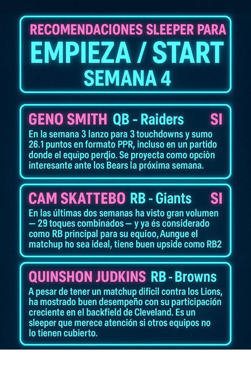 FantasyDeporte's tweet photo. https://t.co/AO8JNqw8gY https://t.co/VHJf2E4A8Q