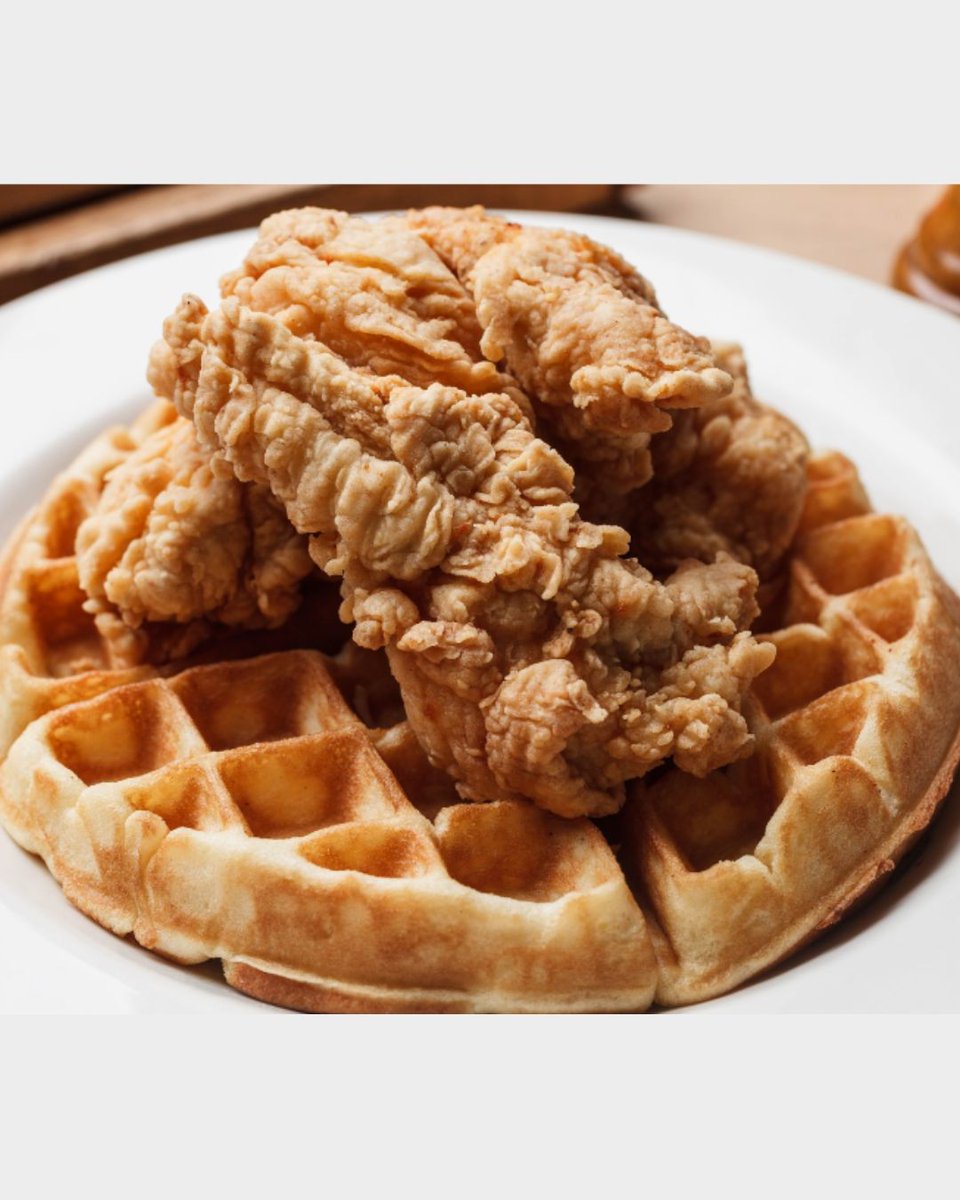 joescafela's tweet image. It’s National Chicken &amp;amp; Waffles Day!

Celebrate at Joe’s Cafe with crispy chicken and fluffy waffles—the perfect sweet &amp;amp; savory combo, all day long. Treat yourself!
 
Find us at Joesknowsfood.com for location info.

#JoesCafe #ChickenAndWaffles #SweetAndSavory #ComfortFood