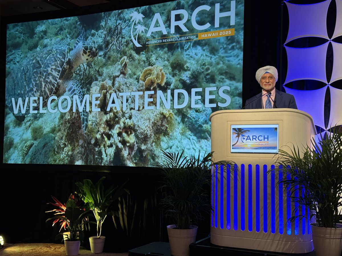 Advanced Revascularization Chapter XIX (ARCH) tweet media