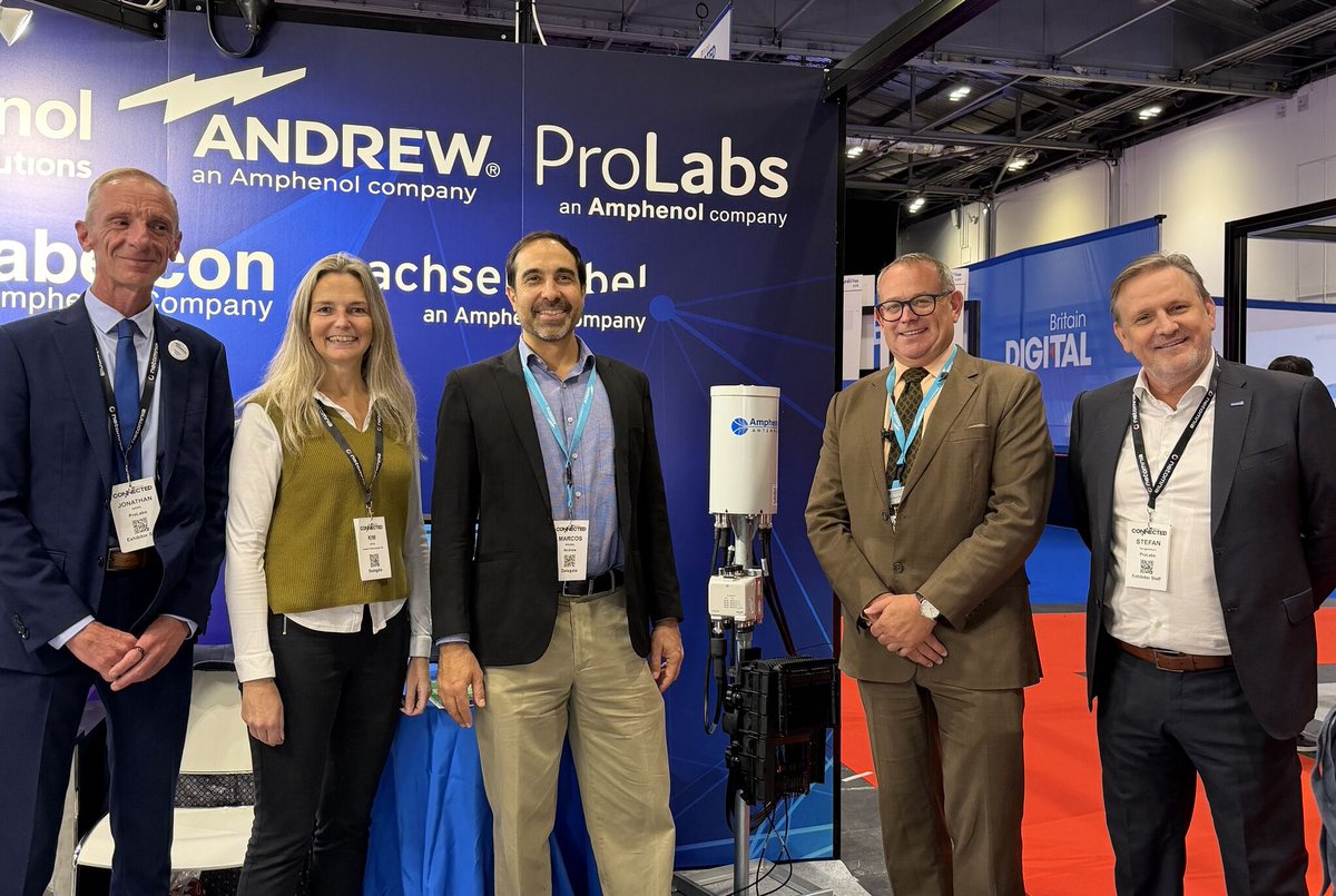 AmphenolBB's tweet image. Thank you for visiting #AmphenolBroadbandSolutions, &amp;amp; our sister companies #ProLabs, #Cabelcon, #Sachsenkabel &amp;amp; #ANDREW at #ConnectedBritain. It was good to see &amp;amp; talk with so many of our customers &amp;amp; partners.
Visit us at amphenolbroadband.com 
#Broadband #FTTH #Innovation
