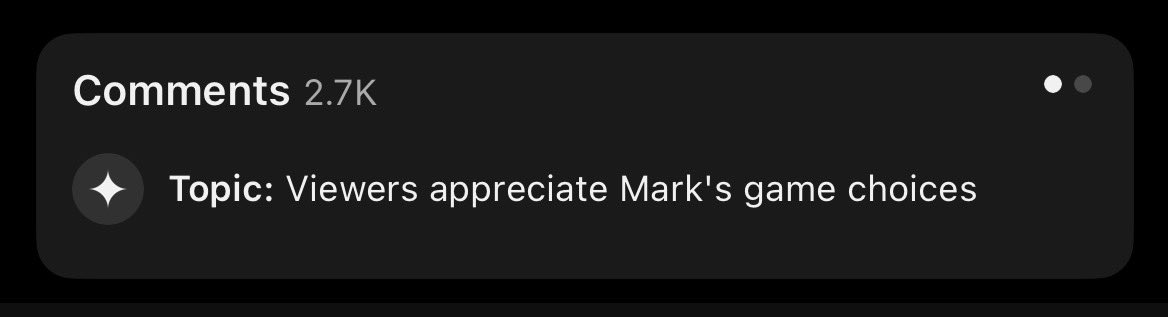 acsully16's tweet photo. the ai feature in @markiplier’s comment section did not read the room correctly. historically this has never been the case https://t.co/pVDkyUxfS9