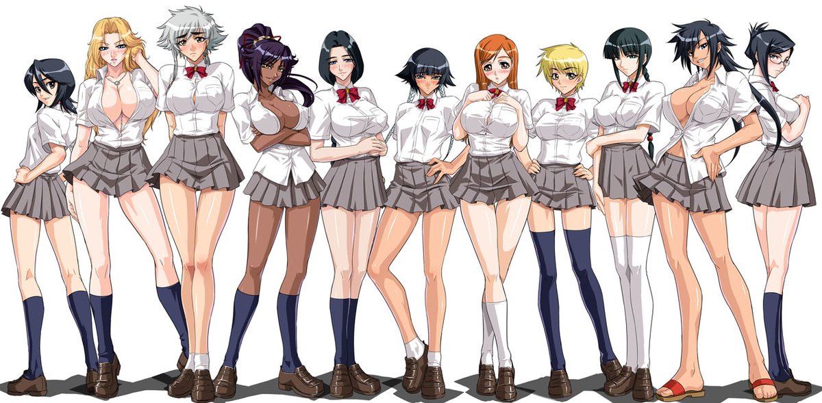 KainYusanagi's tweet photo. @sn0wcie https://t.co/VQ2hfUeyxq Kagami Hirotaka at Lilith-Soft. Here are the four variations of the outfits in this piece that were done, to my knowledge. https://t.co/w0h6Sx0t1J