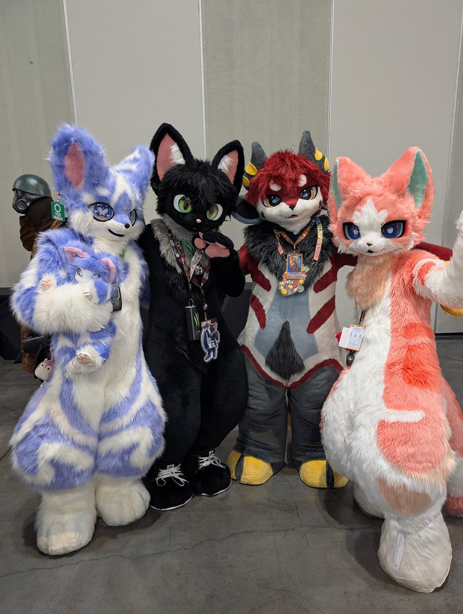 More photos from <a href="/AnotherFurryCon/">Anthro SoCal</a>’s kemono meet and greet!

Suiters:
<a href="/yellyXP/">YellyXP ➡️ NFC</a>
<a href="/Adjerry91/">Adjerry91</a>
<a href="/d3ng3n/">Dengen</a>
<a href="/tt_pea/">tt踢屁屁</a>

📸: <a href="/MyRawwly/">rawwly</a> 

#furry #fursuit #kemono #FursuitFriday #AFC2025