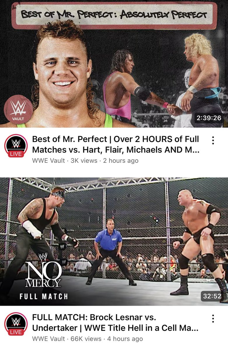 WWE Vault cooking 🔥