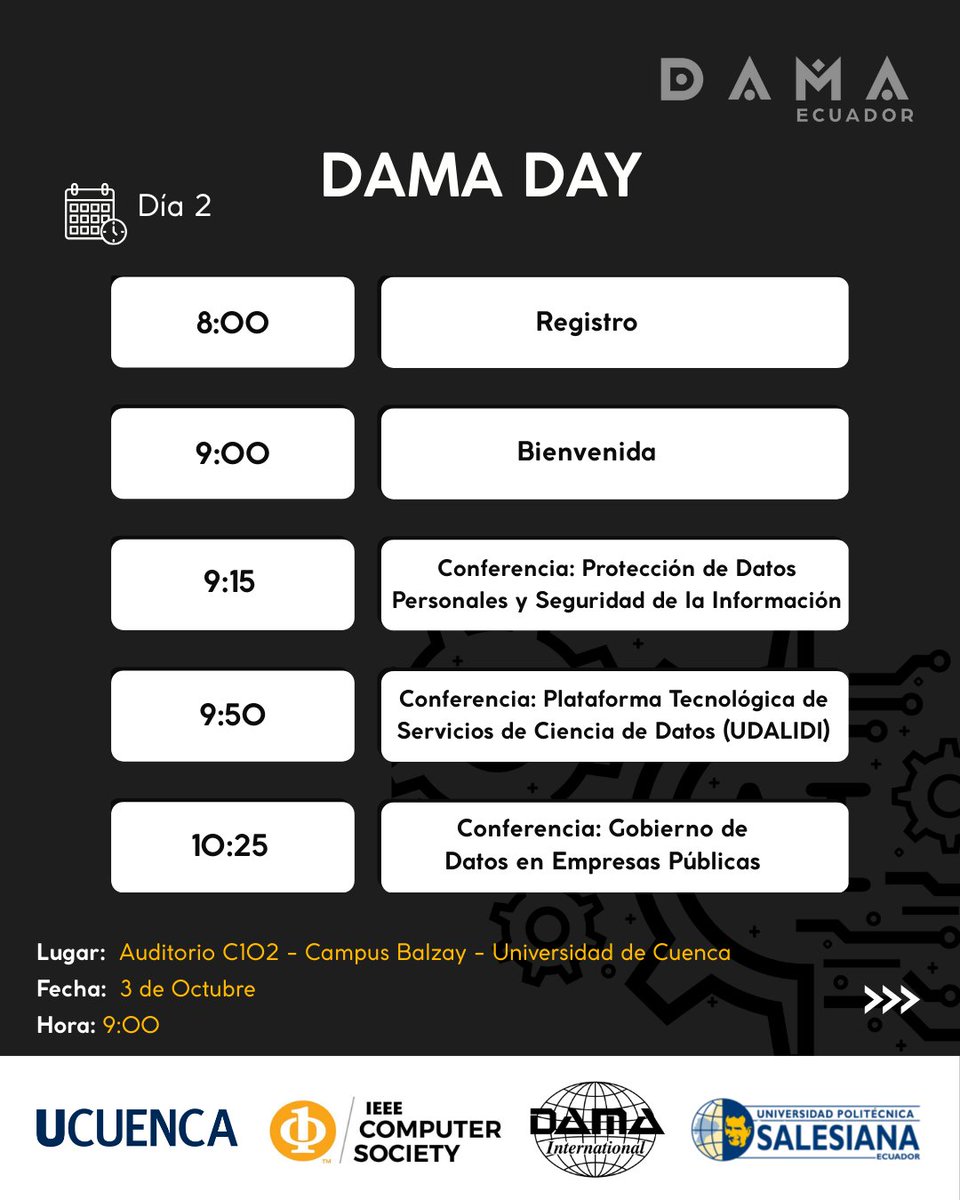 Departamento de Ciencias de la Computación-UCuenca tweet media