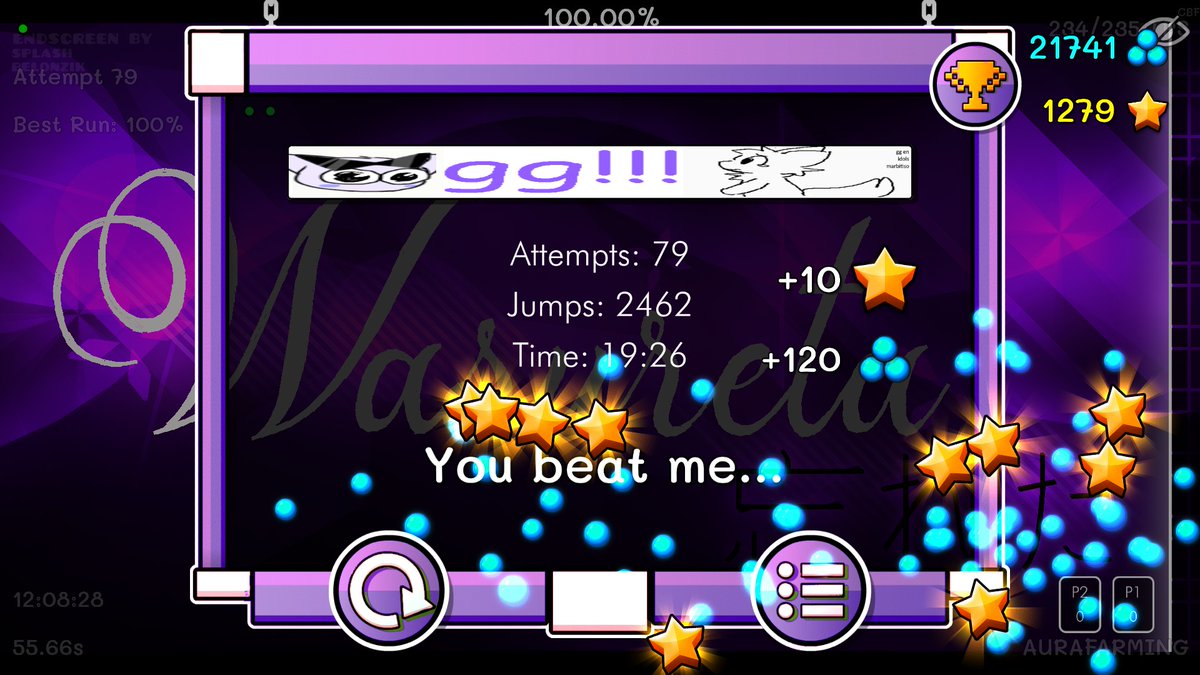 CharlieKirkGD's tweet image. Después de 80.130 intentos lo logré, me pasé Wasureta. Jump from moment, aún no me lo creo hermano JAJAJAJA