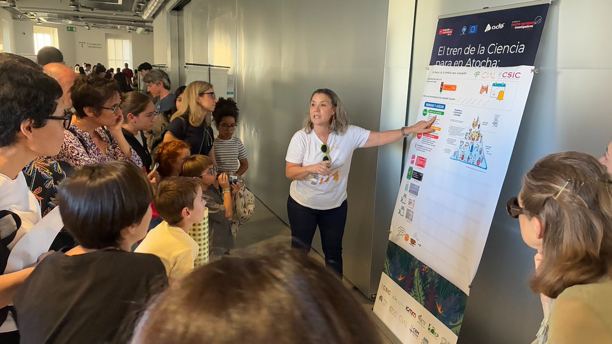 CIAL_CSIC_UAM's tweet image. Insectos, microbioma y mucho sabor a ciencia para celebrar la #NocheEuropeaInvestigadores #europeanresearchersnight
¡Gracias por venir!🙏
👉tinyurl.com/5d3kbefv