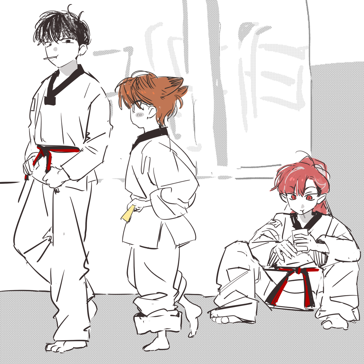 taeoong100's tweet photo. 잼민의 개네마리 https://t.co/fUbvolUzQ6