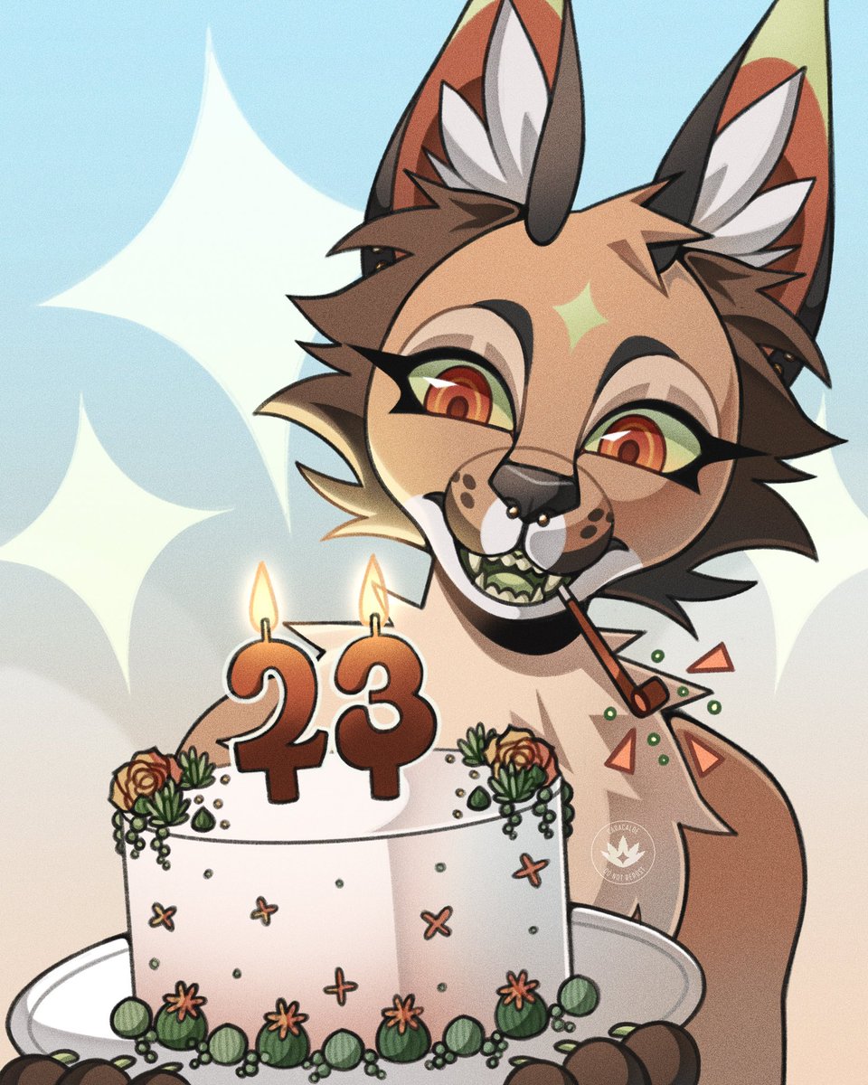 it’s my birthday! #furryartist
