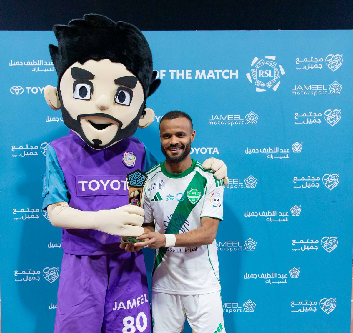 علي مجرشي 🇸🇦

رجل مباراة #الحزم_الأهلي⁩ ⭐️

الجائزة مقدمة من ⁦ <a href="/ToyotaALJ/">تويوتا السعودية</a>⁩ ✅

⁧ #دوري_روشن_السعودي⁩ | #للجماهير