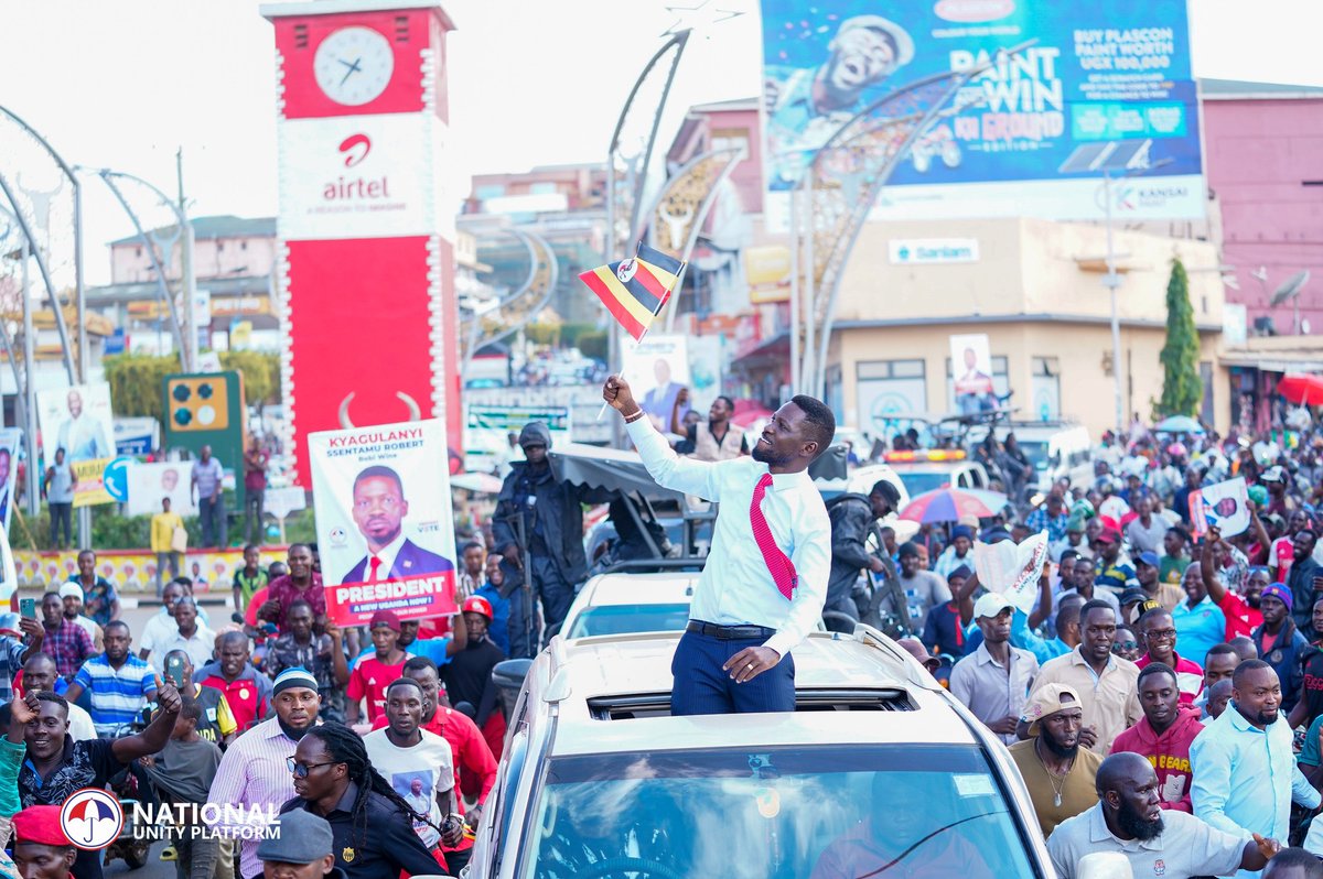 MBARARA gave us a very warm reception today. One step at a time, we shall get there!
#ProtestVote2026
#FreeUgandaNow