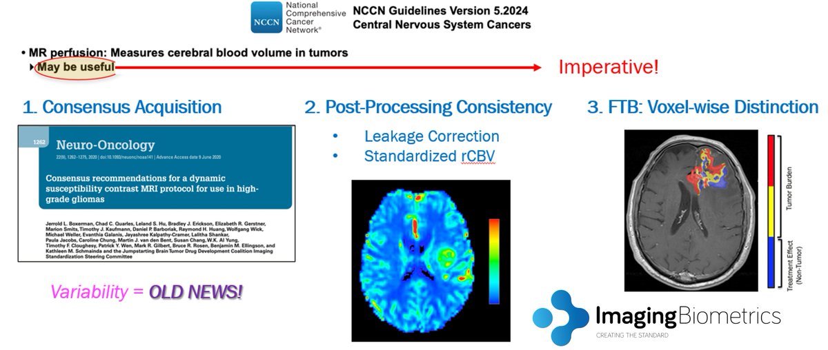 A post #ASFNR observation - 

Many groups still rely on outdated manual rCBV normalization using contralateral white matter ROIs — a subjective, error-prone method that introduces variability and undermines reproducibility. 

Worse, normalization requires time-consuming,