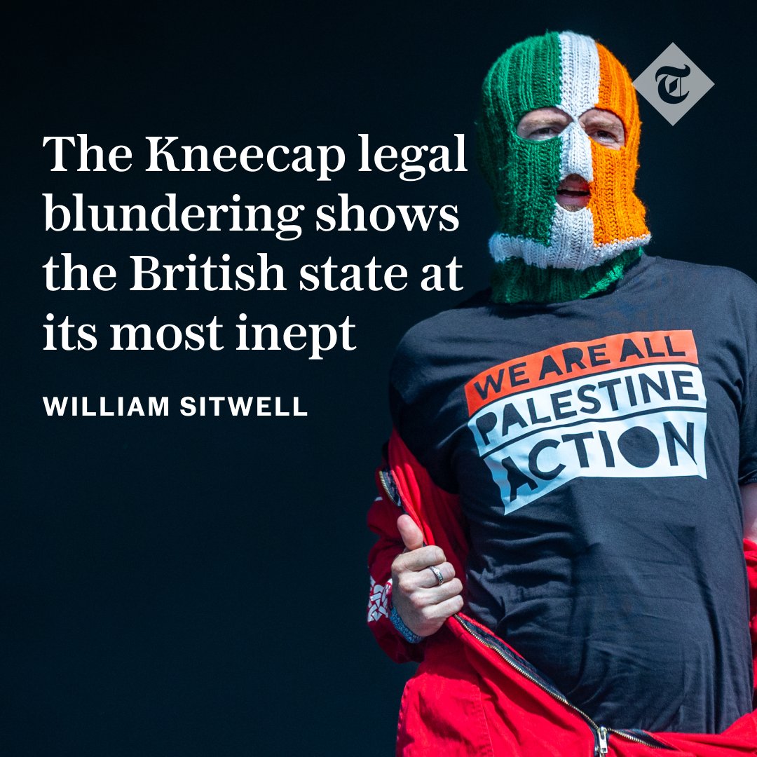 ✍️ 'Our bureaucracy has turned into a laughing stock, doomed to be featured as a vulgar lyric in Kneecap's next song' | Writes <a href="/WilliamSitwell/">William Sitwell</a>

Read the full column below 👇
telegraph.co.uk/news/2025/09/2…