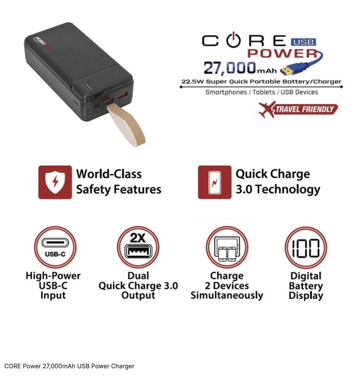 CoreGamingUSA's tweet image. Whether you’re traveling out of the country, camping off the grid, or just kicking back at a tailgate, this portable power bank ensures you stay connected. 
hubs.li/Q03L5_5j0
.
.
.
#COREpower #LaptopCharger #COREgaming