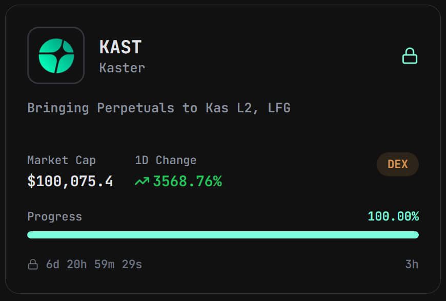 $KAST is taking over. 

First to hit 100k MC 

Still so early just 3hrs old

Telegram group will be announced 10mins