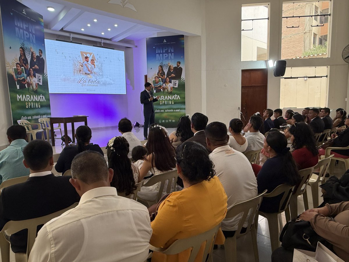 <a href="/Pr_JuanDilas/">Juan C.Dilas Inga</a>🗣️: ✨ “El que no ama, no ha conocido a Dios; porque Dios es amor” (1 Juan 4:8), amar es el reflejo más puro de haber encontrado al Creador. 

#LaBodaqueSoñamos #Matrimonio #NuevoTiempo