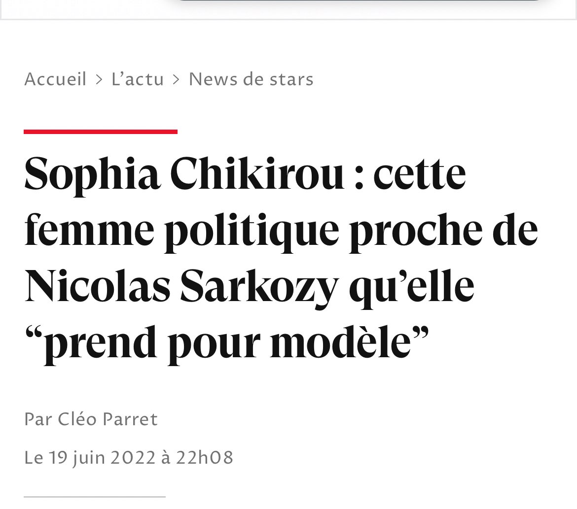 <a href="/NupesNews/">Nouveau Front Populaire 🟢🔴🟡🟣🔴</a> <a href="/le_Parisien/">Le Parisien</a> Une bonne sarkosyste elle a appris de son mentor 
#Chikirou