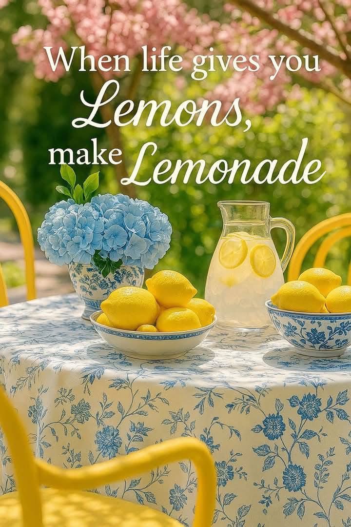 mshafqat72's tweet image. When life hands you lemons, squeeze them into something sweet because every challenge has the taste of possibility. 🍋✨🥂
#lemons #lemonade #positivity #life