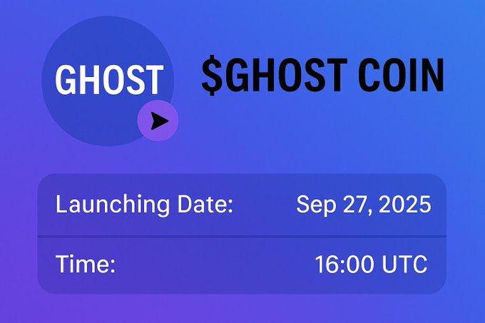$GHOST tweet media