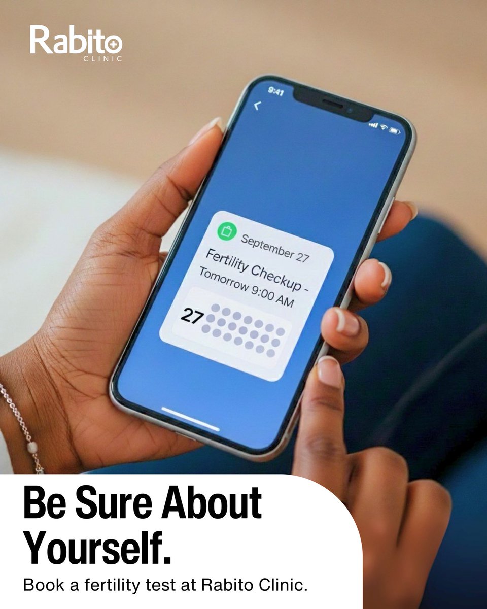 Certainty brings peace of mind. 

Check your fertility status at Rabito Clinic today.