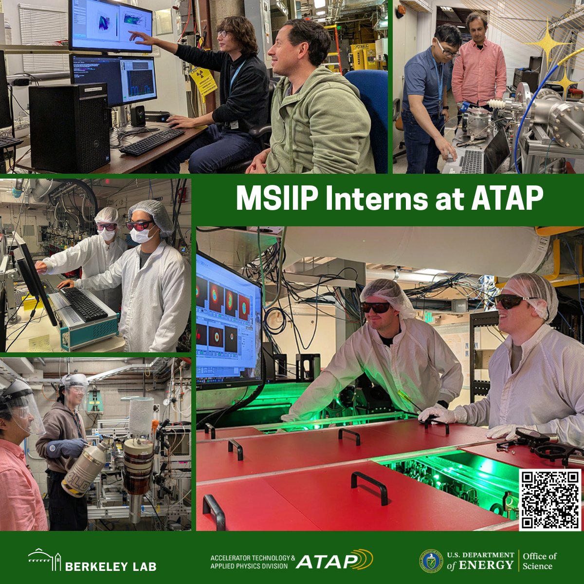 LBNLatap's tweet image. Read about the experiences of the @NNSANews MSIIP program interns as they work with our world-renowned scientists on #ParticleAccelerator research. Apply for 2026; the deadline is October 26, 11:59 PM ET.
@BerkeleyLab @DOEscience @ENERGY
atap.lbl.gov/news/msiip-int…
