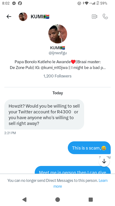 _universalP's tweet image. This person is a scammer don't fall for it!