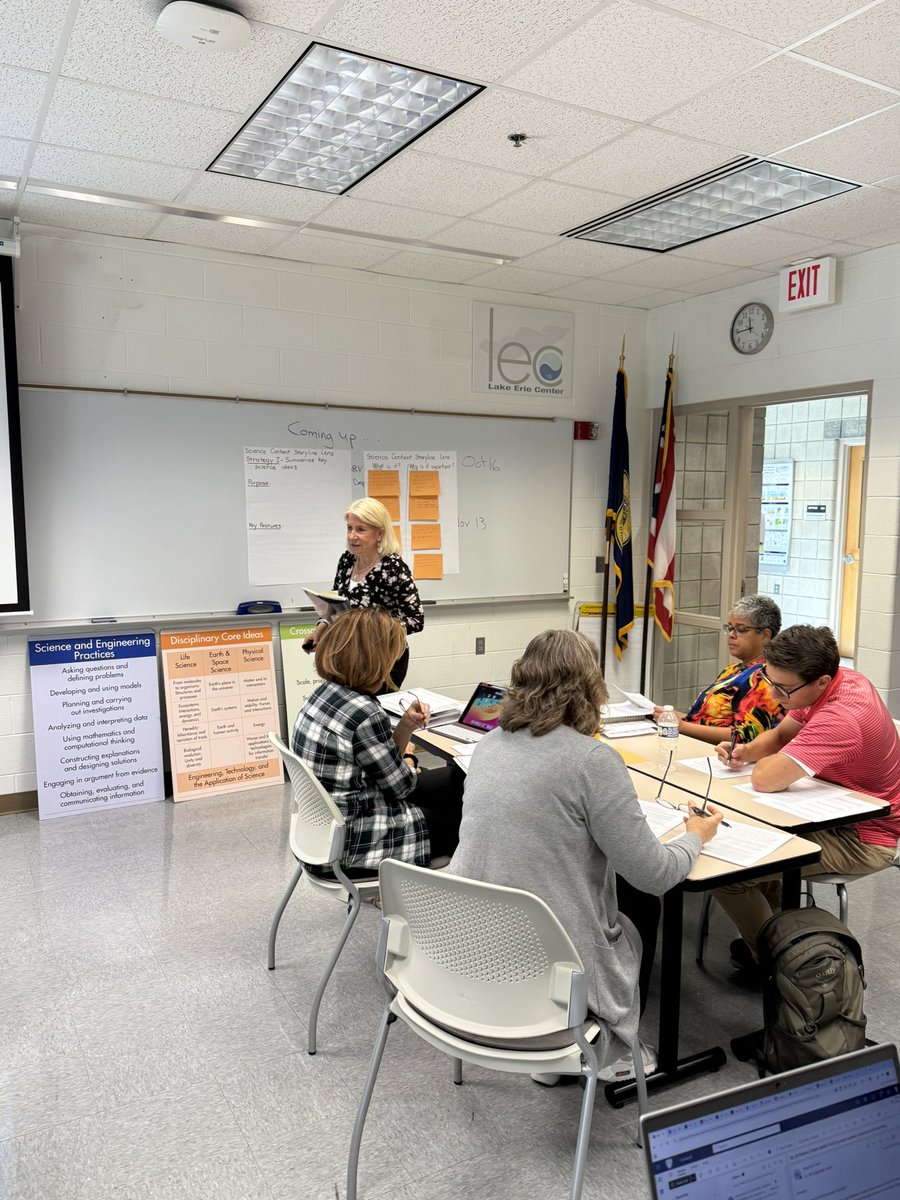 Working in Ohio today with a portion of the @nsf master teacher fellows. Today we are focused on effective high quality instruction and unit implementation. <a href="/KySciTA/">Kentucky Science Teachers Association</a> <a href="/pattiworks/">Patricia</a>