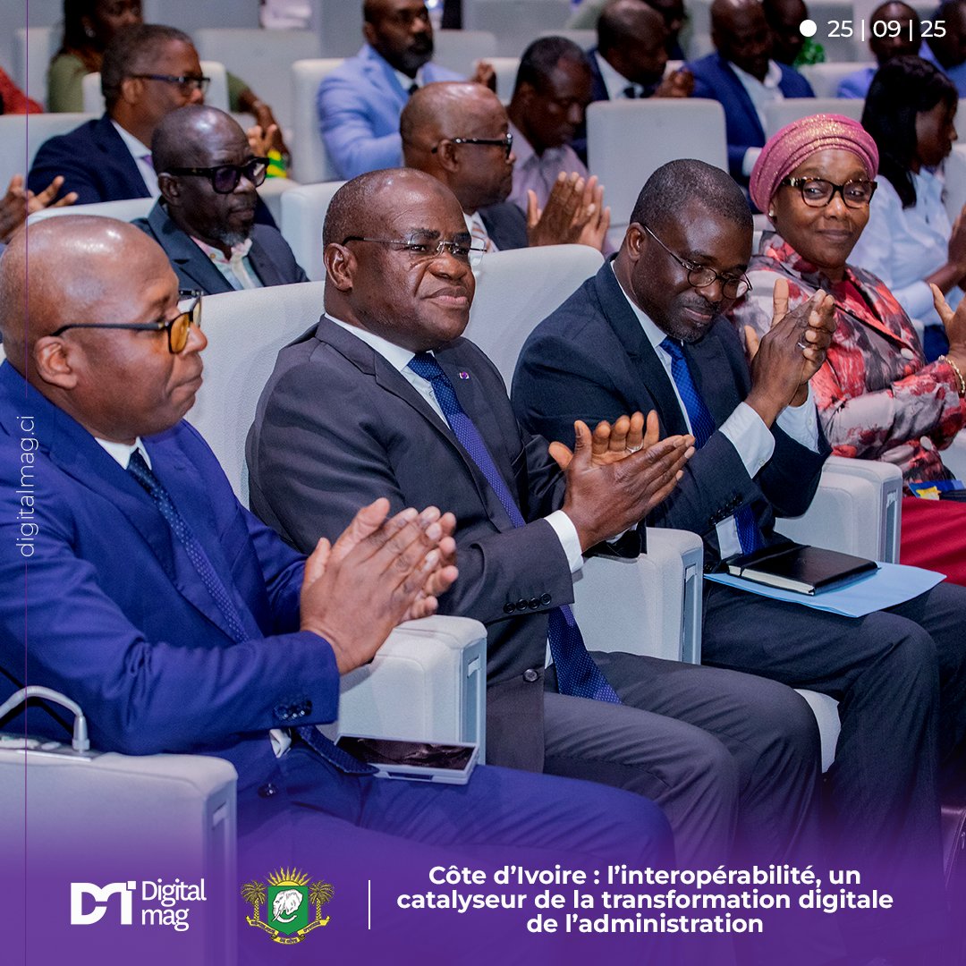 digital_magci's tweet image. #Digital_Reportage | Retour en images de la cérémonie du lancement de l’interopérabilité entre les administrations publiques.

@MTND_CI 

#Digitalmagci #CôtedIvoire #Plateforme_Interopérabilité #Transformation_Digitale #Zéro_papier #Horizon_2030