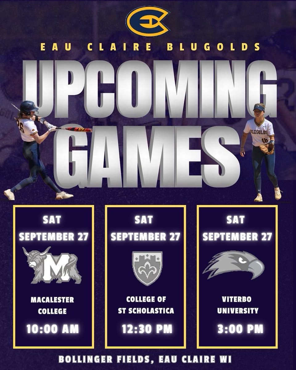 Come out and support your blugolds tomorrow!!! 🔥🔥🔥