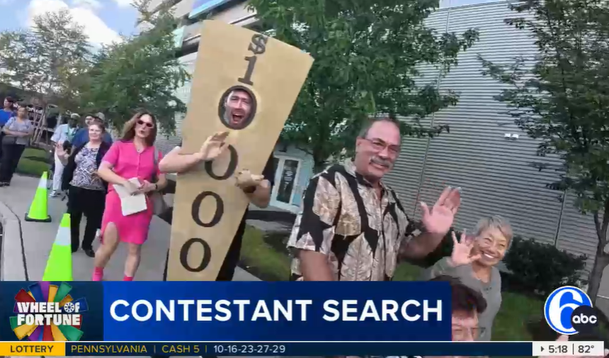 Hornercom's tweet image. The @WheelofFortune contestant search @riverscasinophl was a huge success! Thanks to everyone who brought the Philly energy—and to @6abc &amp;amp; @aliciavitarelli for making it unforgettable. We can’t wait to see some of you spin the big wheel on national TV!
