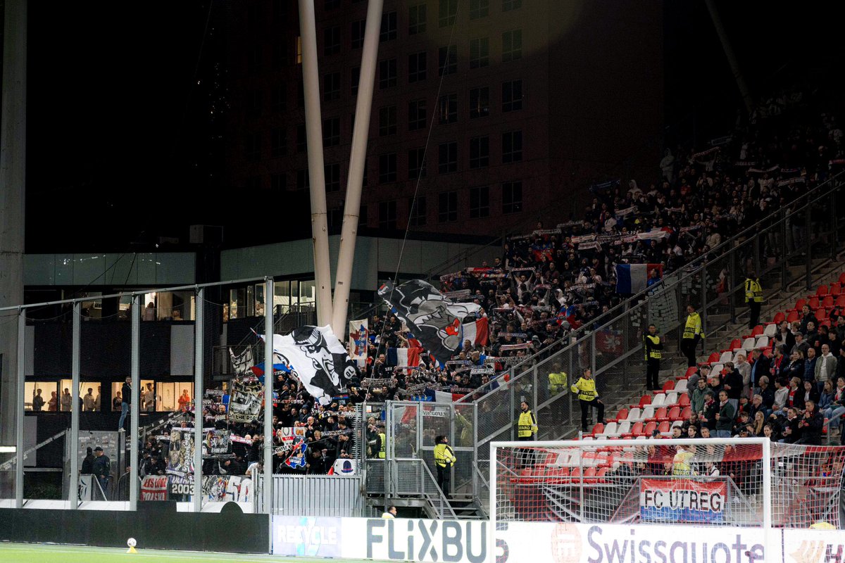 1950officiel's tweet image. [UEL 25.09.25] Utrecht 0-1 OL