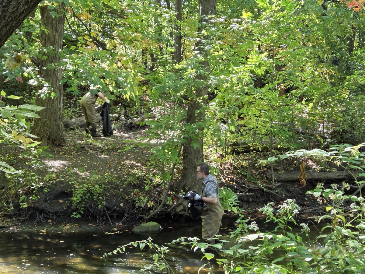 ShipRailCAN's tweet image. 🌿 Our team swapped keyboards for gloves to help clean up a creek here in Ottawa together with the @RideauValleyCA!

Every piece of trash adds up, but so do small collective acts. How many kg of waste did we collect? Guess below! ♻️