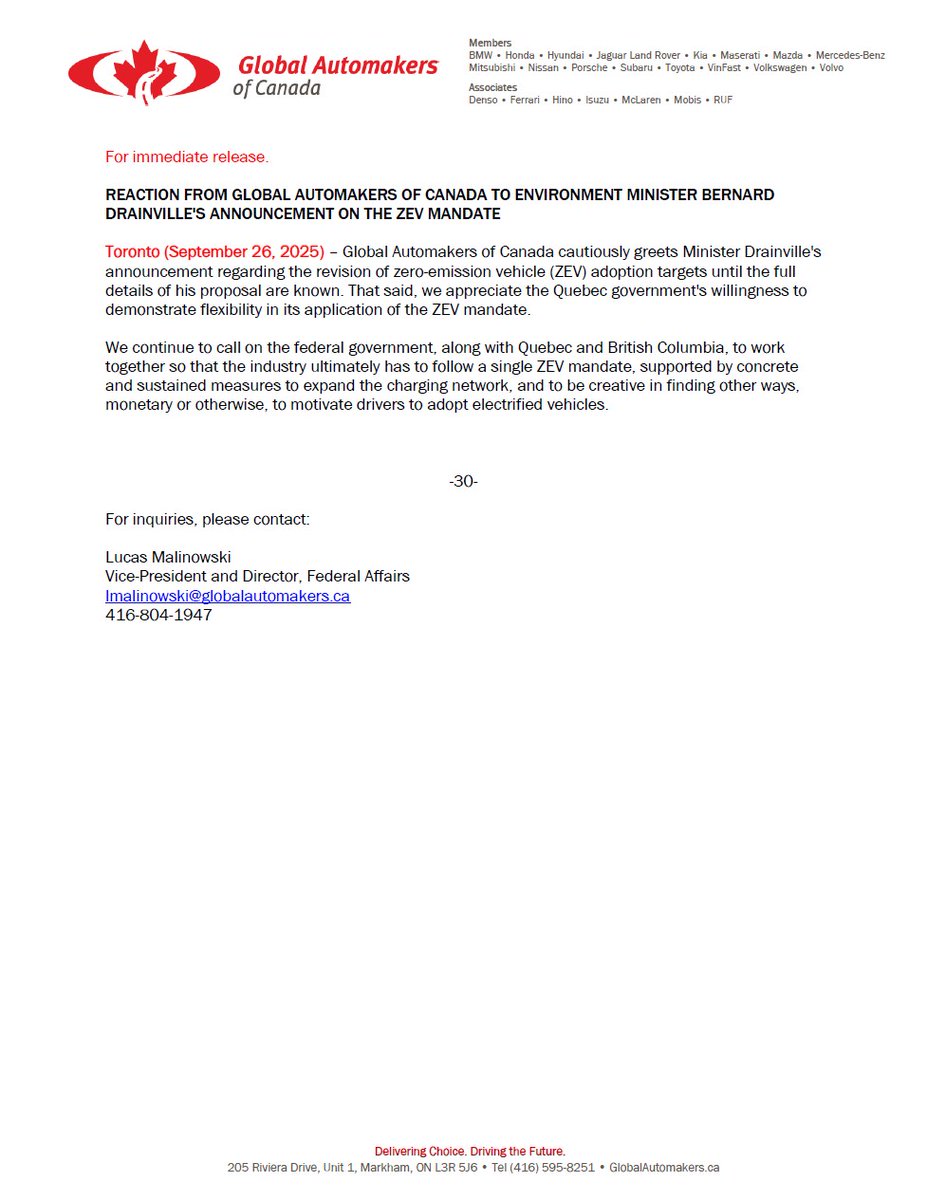 Global Automakers of Canada tweet media