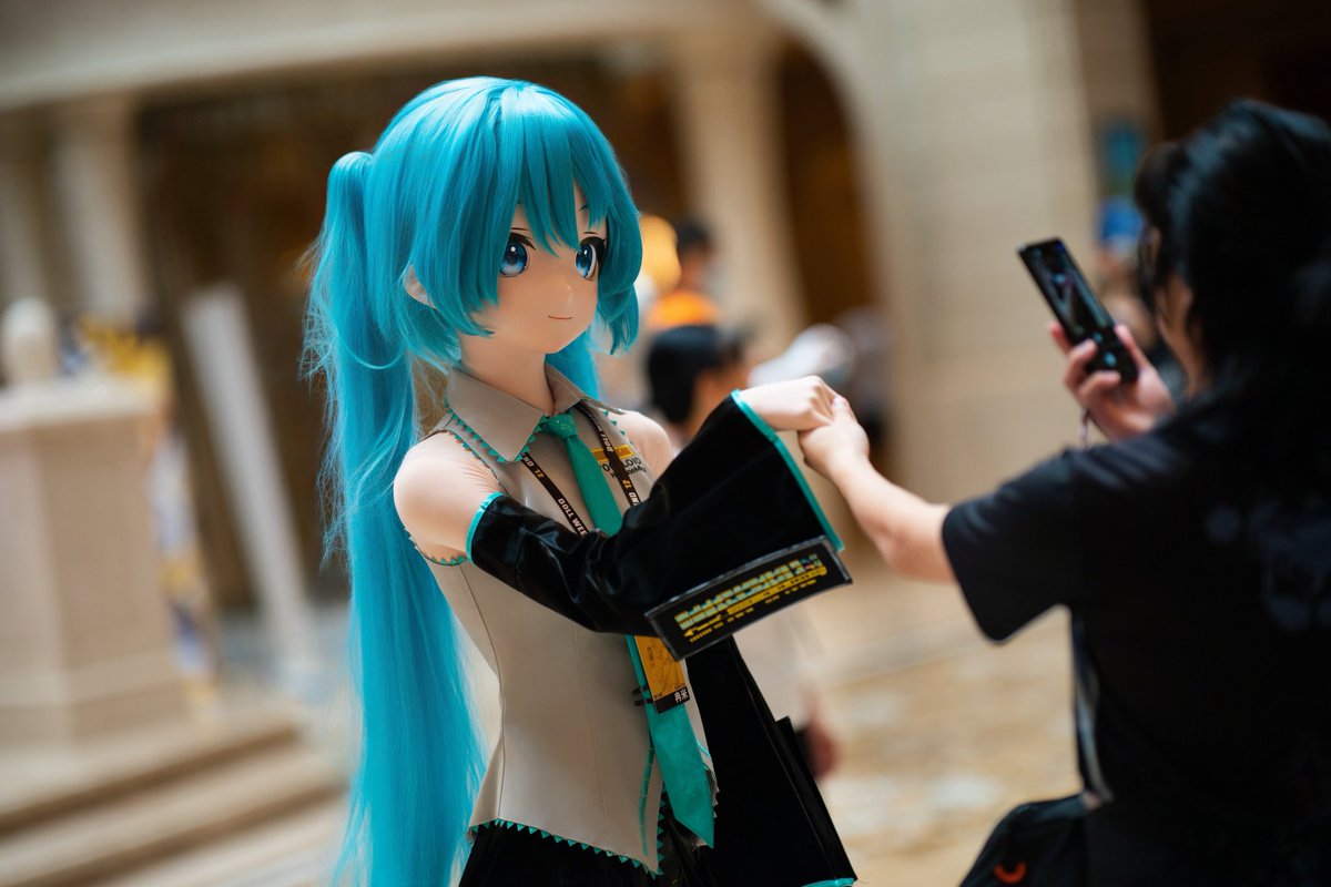 牵牵手(￣∇￣)

#kigurumi #初音未来 #初音ミク