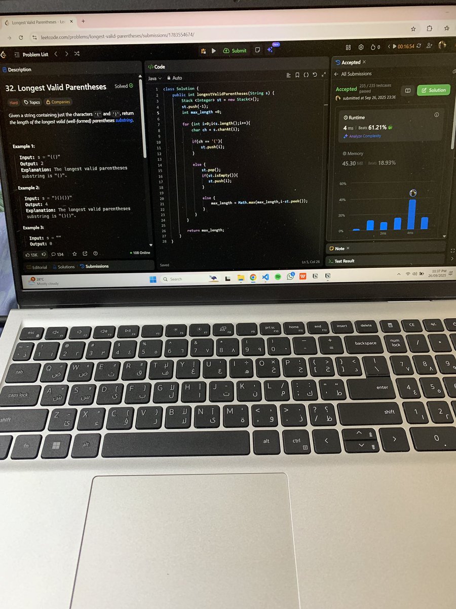 fivefeetcoder's tweet image. Day 21
Repeated a problem today because i’m packed with studies and assignments