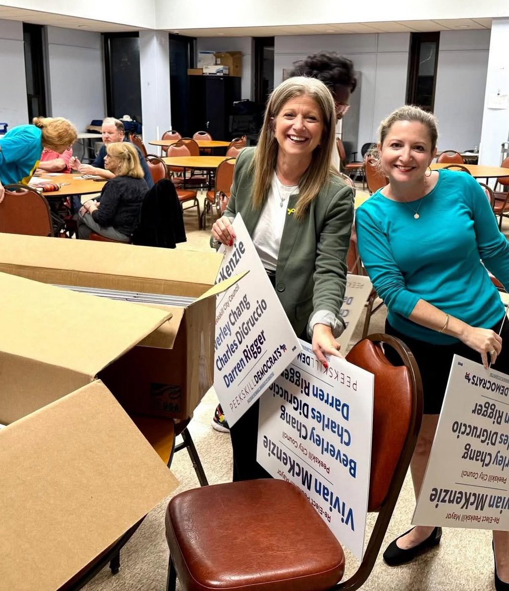 JessicaReinmann's tweet image. Thank you to Peekskill Dems for giving me the opportunity to speak last night about my mission driven campaign. 

It was great to see our 2025 candidates there as well: @KenJenkinsNY, Vivan Mckenzie, and @DarrenRigger

#peekskill #peekskillny #westchester #westchestercounty