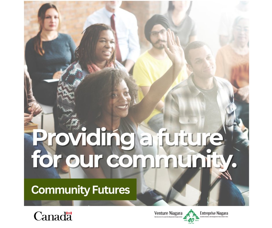 Economic growth isn’t just stats and charts—it’s people with passion and purpose.
We’re proud to invest in the changemakers of our communities. ventureniagara.com
Community Futures, supported by #GC through <a href="/FedDevOntario/">FedDev Ontario</a>.
#PeoplePowered #CommunityFirst #BuildLocalFutures
