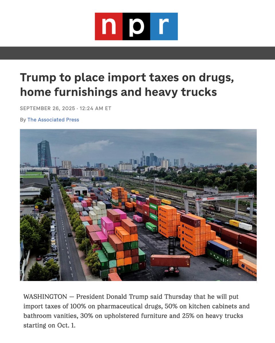 GovofCO's tweet image. Trump’s tariffs are a tax on hardworking Americans. Want to fix your truck, improve your property, and buy lower-cost prescription drugs? You will pay more because of these outrageous tariffs. Families shouldn’t have to shoulder higher costs because of bad policy.…